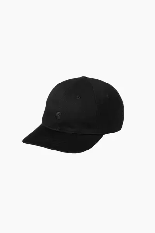 Madison Logo Cap - Black - Carhartt — produktfoto