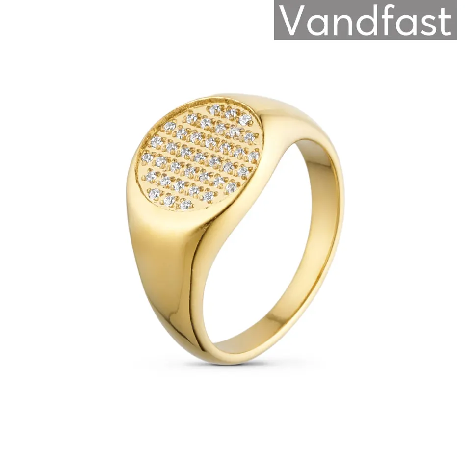 ANNEBRAUNER Lotus Ring 18K Guldbelagt — produktfoto