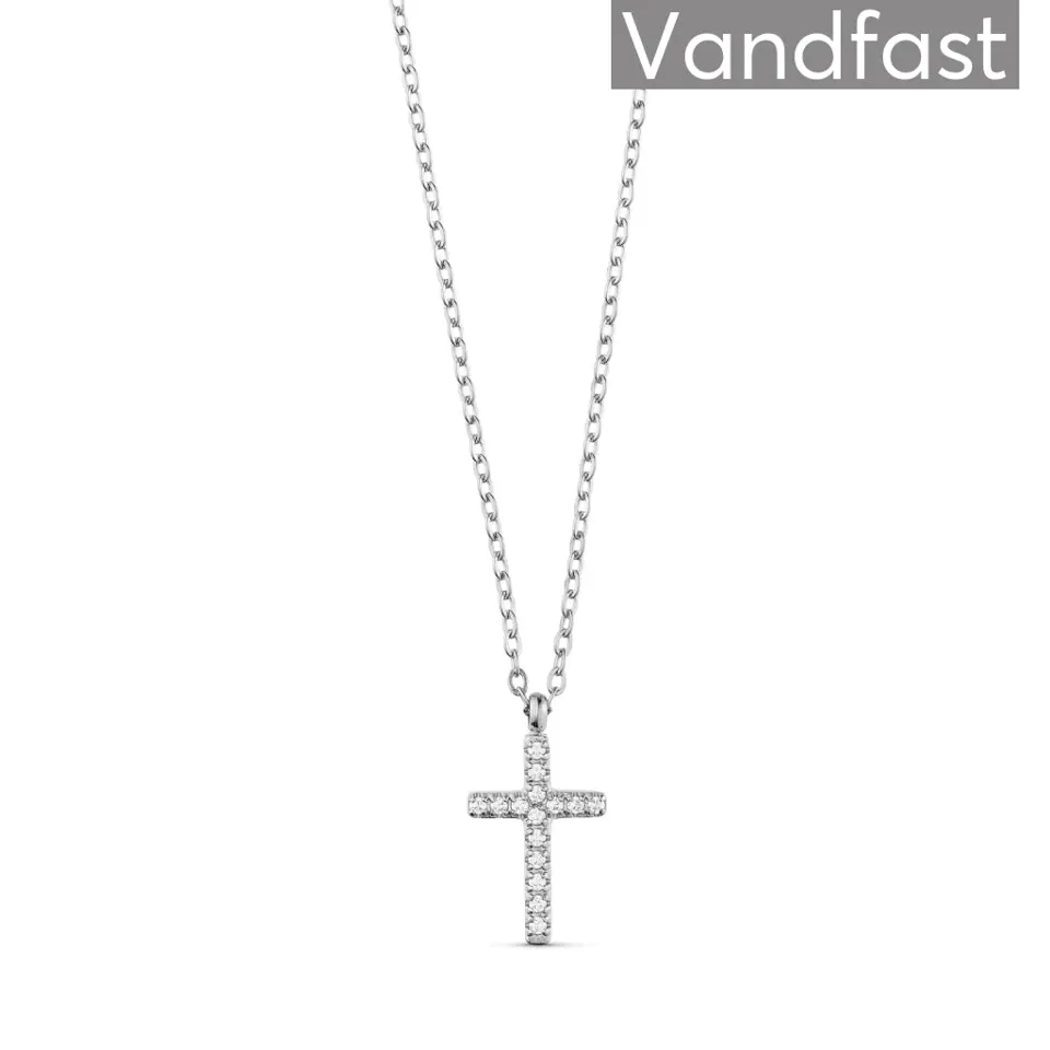 ANNEBRAUNER Luxury Cross Halskæde — produktfoto