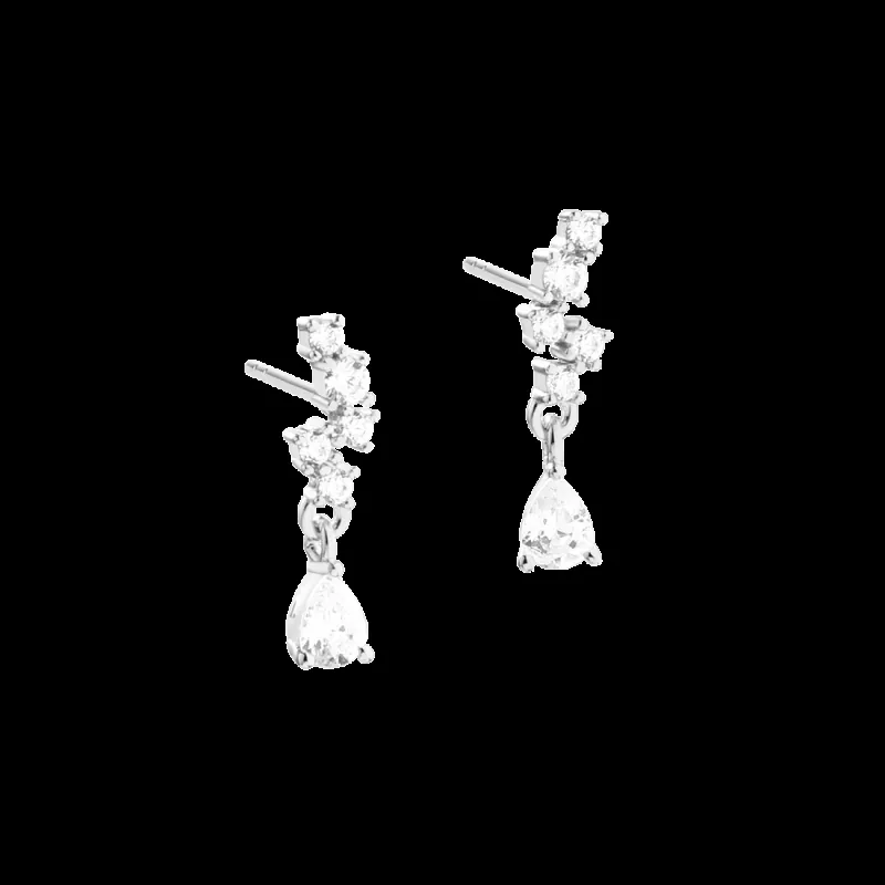 AURA EARSTUD | SILVER — produktfoto