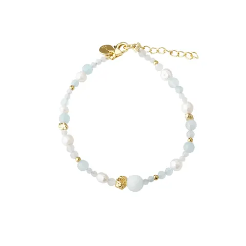 SINNA PEARL BRACELET | GOLDEN — produktfoto